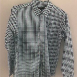 Brook Brother checkered shirt